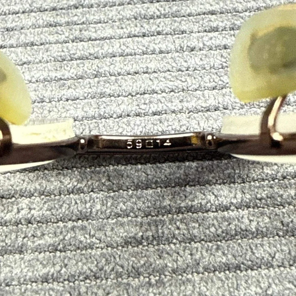 Ray-Ban Cockpit RB 3362 Brown Metal Aviator Sunglasses 59-14 3N‎ Made in China